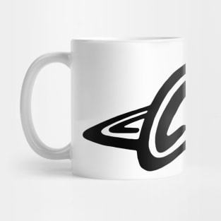 Chad's Universe Logo in Black Mug